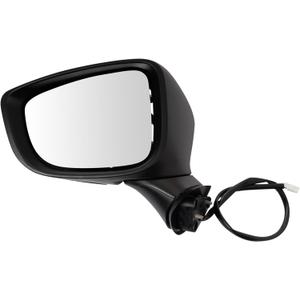 TRQ Left Mirror with Heat with Blind Spot Indicator Drivers Side Compatible with 2017-2021 Mazda 6 MA1320219