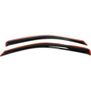 Replacement for Compatible with 192436 Ventshade Set of 2 Window Visors Front Driver & Passenger Side New Pair