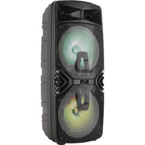 iLive Electronics Wireless Tailgate Party Speaker, Microphone Input, Built-in Rechargeable Battery, Black (ISB310B)