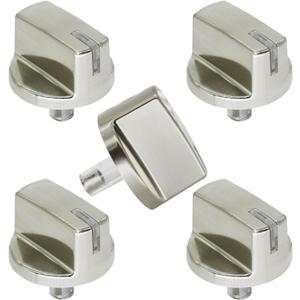 5 Pack AEZ73293801 Burner Control Knob Assembly Replacement, Compatible with lg Range/Stove Gas Cooktop, Burner Knob Replace Part EBZ60710601, 2025031, AH3639420, EA3639420, AP5594929, PS3639420