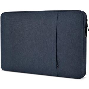 18.5 inch Portable Monitor Sleeve, Padded Shockproof Protective Carrying Case Bag with Accessory Pocket, Water-Resistant Computer Display Bag for 18-18.5" Portable Monitors -Navy Blue