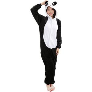Trs Chic Mailanda Panda Cosplay Pajamas Adult Unisex Onesies Animal Sleepwear Halloween Costume (XX-Large, Black-white)