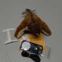 Upgraded Interactive Chirping Bird Cat Toys with Flapping Wings,New Flying Birds Cats Toy, Flying Simulation Electric Sparrow Shaking Hunting Pet Toy for Indoor-Larger