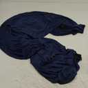 Obstal 6ft Stretch Spandex Table Cover for Standard Folding Tables - 1 Pack Universal Rectangular Fitted Tablecloth Protector for Wedding, Banquet and Party, 72L x 30W x 30H Inches, Navy Blue, 1pc