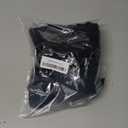 SweatyRocks Women's Bodysuit Mock Neck Casual Ruched Long Sleeve Jumpsuit (Large, Black)