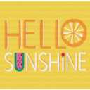 Lintex Hello Sunshine Textilene Placemats