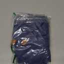 Newborn Baby Boys Girls Knotted Gown Hat Set Soft Bamboo Viscose Infant Sleeper Baby Sleep Gown with Mittens (0-3 Months, Navy)