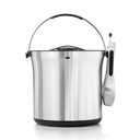 OXO 3107300 Steel Ice Bucket and Tongs Set