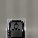 Universal Travel Adapter, International Travel Plug Adapter with 2 USB-C(PD 20W)  1 USB-A Ports, All in One Portable Adaptor, for USA, UK, EU, AU  224+ Countries (Black) US