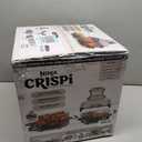 Ninja Crispi 4-in-1 Glass Air Fryer | 450F | Non-Toxic | 4QT & 6-Cup Glass Containers w/Lids | Microwave, Freezer, Dishwasher Safe | Max Crisp, Air Fry, Bake, Recrisp | Stone | FN101ST