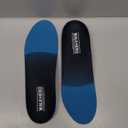 Plantar Fasciitis Insoles for Men Women - Orthotics Inserts, Shoe Insoles Arch Support Flat Feet Inserts Work Boot Insole (Mens 10-10 1/2 | Womens 12-12 1/2) (Blue)