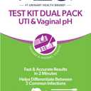 AZO Urinary Tract Infection (UTI) Test Strip + Vaginal pH Test Kit, Fast & Accurate Results, from The #1 Most Trusted Brand, FSA/HSA Eligible