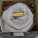 Chocolate Melting Pot Candy Melts Melter with 2 Insert Pots and Spatula, 4 Cups Capacity Warmer Machine, Ideal Dipping Tool Kitchen Supplies for Making Cake Pop Covered Strawberries Fondue (Cream White)