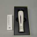 INIA 3-in-1 Red Light Therapy for Face and Neck Beauty Device for Puffiness & Skin Firming Skincare Tool (White)