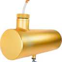JMCHstore Aluminum Mini bike Gas Fuel Tank Cylinder 4x11'' for Coleman Baja Montser Mega moto Predator Hemi non 212 Engine, Massimo Axis RealTree Motovox Mototec Dirt Gas Bike, Go Kart Parts (Gold)