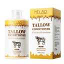 Grass-Fed Beef Tallow Conditioner, Deep Moisturizing Hair Care Conditioner for Frizz Control, Shine & Scalp Nourishment, 250ml