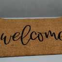 THEODORE MAGNUS Door Mat – Coir Doormat for Outdoor Entrance, Durable Welcome Mat with Non-Slip Backing, Perfect for Front Door and Entryway - Outdoor/Indoor - Welcome
