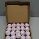 Mini Baseball Stress Balls 20 Packs Mini Baseball Foam Small Foam Squeeze Anxious Toy Sports Stress Ball for Kids School Carnival Reward Baseball Party Decorations Supplies