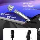 SUNMON SoloCast 2 Mic Arm with Pop Filter Windscreen - Gaming Microphone Stand Compatible with SoloCast 2, Mic Stand with Foam Cover