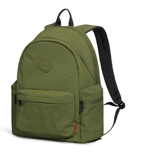 mixi Outdoor Lightweight Backpack Casual Carry On Laptop Backpack Travel Bookbag for Women Men, Water Resistant Durable Hiking Bag for Camping Weekender Sports College Work, 17 Inch, Jungle Green