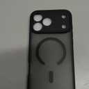 Spigen for iPhone 17 Pro Case, Ultra Hybrid MagFit [TPU Covered Camera Control] [Anti-Yellowing] [Compatible with Magsafe] - Frost Black