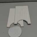 Diatomite Kitchen Faucet Mat - 14Inch Water Absorbing Stone Tray for Sink, Stone Fast-Drying Faucet Mat for Kitchen Counter Sink Accessories (Light Grey, 14'' x 3.9'')