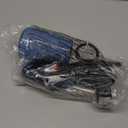 Conair Travel Hair Dryer with Dual Voltage, 1600W Compact Blow Dryer with Folding Handle, Blue