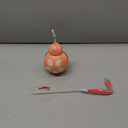 Cat Treat Interactive Toy, Indoor Puzzle Slow Feeding Mental Stimulation Sliding Rolling Cat Toy Ball with Ca-t Teaser, Cats Treat Dispenser Toy for Large, Medium and Small Cats (Pink, ladybug)