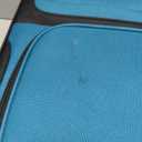 U.S. Traveler Rio Lightweight Softside Rolling Carry-on Suitcase, 4-Wheel Set, Teal