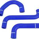 Mishimoto MMHOSE-GTO-04BL Silicone Radiator Hose Kit Fits Pontiac GTO 2004 Blue