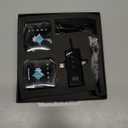 Wireless Lavalier Microphone for iPhone: Mini Microphone Noise Reduction - 328ft Transmission & 20H Battery Life for Video Recording, 3-in-1 Universal Camera & Android, Deep Grey (Brushed Black)