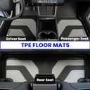 3PCS Tesla Model Y Full TPE Floor Mats Full Set Custom Fit 2025 2026