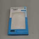 FYOUNG Clear Protective Case for Nintendo Switch 2(2025), Transparent Slim Hard Shell for Switch 2 Accessories, Scratch&Shock Protection Cover for Joycon 2 with Screen Protector, 8 Thumb Grip