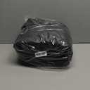 PONY DANCE Blackout Curtains for Bedroom 72 inch Long - Solid Rod Pocket Thermal Insulated Panels for Living Room, Black Out Energy Efficient Window Drapes, 42-inch by 72-inch, Black, 2 Pieces