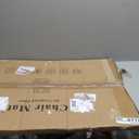 Office Chair Mat for Carpet, 36"x48" Heavy Duty PVC Floor Protector, Non-Slip Clear Computer Desk Mat for Low-Pile & Flat Carpets, Rolling Chair Mat for Home Office & Gaming