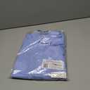 Amazon Essentials Men's Slim-Fit Long-Sleeve Stretch Oxford Shirt with Pocket (Blue, L)
