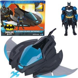 DC Comics, Batman Ninja Strike Katana Blade Batwing and 6" Action Figure, Super Hero Kids Toys for Boys and Girls Ages 3 & Up