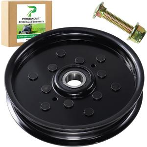 AUC16698 Idler Pulley Replaces AM106627 AM121602 Idler Pulley for John Deere 265 345 325 Z425 Z225 Z445 Z245 Z465 Z520 LT166 LT180 LT150 F525 X320 X300 GT235 Lawn Tractors