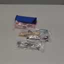 Kerecsen Reading Glasses 5 Pairs Fashion Ladies Readers Spring Hinge with Pattern Print Eyeglasses for Women (Mix Color -9, 0.50)