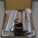 4 PCS LED Strobe Baton Lights Rechargeable LED Bottle Service Light Reusable Handheld Champagne Bottle LED Light for Party Nightclub Bar Wedding Event Festival Outdoor Activity (Silver)