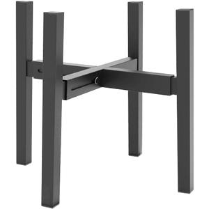 Heavy Plant Stand for 10"-16" Plant Pot Indoor Outdoor Corner, Adjustable Metal Heavy Duty for Large Pot (Black 1 Pack)