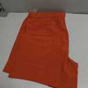 ODODOS Men's Athletic Shorts with Pockets 5" Quick Dry Lightweight Workout Gym Running Shorts, Rust, X-Large