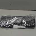 Trash Can Mat, Waterproof Raised Edge Silicone Under Garbage Can Mat, 11.8" X18.9" Non-Slip Trash Can Pad for Kitchen Office Bedroom Reduce Floor Carpet Wall Scratches, Black