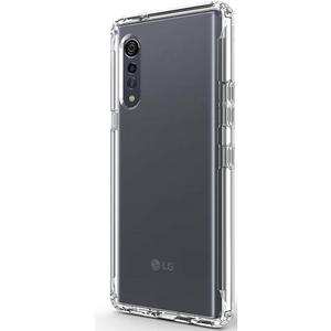 VIESUP Crystal Cellular Phone Case for LG Velvet 5G / G9, Transparent Shockproof Silicone Soft Case Cover with Camera Lens Protection