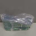 Vertical ID Badge Holders with Soft Edge (Sealable Fits 4x6 Inch Insert) (50 Pack), Waterproof Passport ID Card Holder, Name Tag Holder, Name Badge Holders, Zipper Plastic Badge Holder