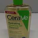 CeraVe Hydrating Foaming Oil Cleanser, Moisturizing Oil Cleanser for Face & Body, Squalane Oil + Hyaluronic Acid + Ceramides, For Dry to Very Dry Skin, Fragrance Free & Residue Free, 19 FL Oz