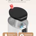 2K Pet Camera Treat Dispenser, 360View Dog Camera with Phone App, 5G&2.4G WiFi 2-Way Talk Pet Cam Indoor for Cats Remote Treat Tossing, Motion Alerts, Auto Tracking (White)