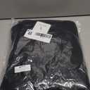 Women's Sherpa Fleece Vest Zip Up Trendy Sleeveless Jacket Warm Fuzzy Vests Fall Winter Outerwear with Pockets (Black, L)