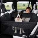 Small and Medium Dog Car Seat, Back Seat Extender for Dogs Pet Bed for Car, Dog Hammock, Rear Seat Pet for Dogs