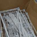 Ulif E1 Heavy Duty Closet Garment Rack, 6 Tiers Adjustable Metal Freestanding Expandable Clothing Storage with 4 Hanger Rods, Easy to Assemble Wardrobe, 71.4" H x (70" - 88.2") L x 14" D, White